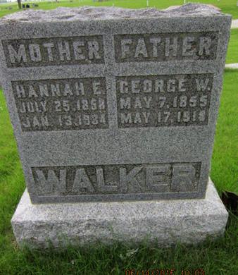 WALKER, GEORGE W - Dallas County, Iowa | GEORGE W WALKER 