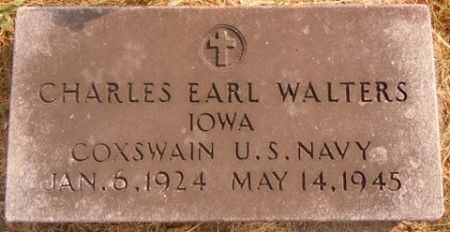 WALTERS, CHARLES EARL - Dallas County, Iowa | CHARLES EARL WALTERS 