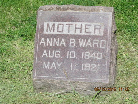 WARD, ANNA B - Dallas County, Iowa | ANNA B WARD 