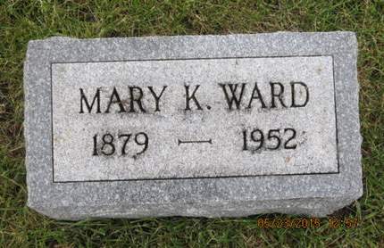 WARD, MARY K - Dallas County, Iowa | MARY K WARD 