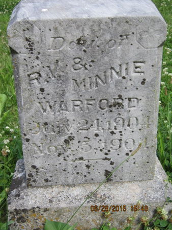 WARFORD, ELSIE - Dallas County, Iowa | ELSIE WARFORD 