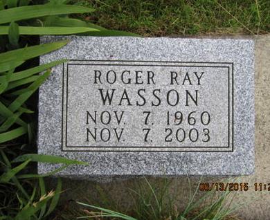 WASSON, ROGER RAY - Dallas County, Iowa | ROGER RAY WASSON 