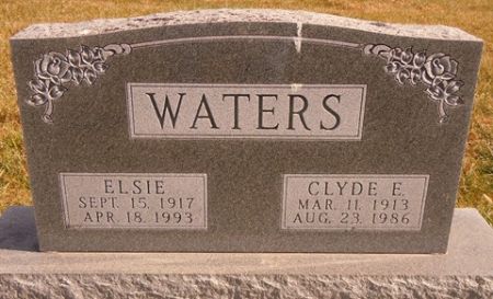 WATERS, CLYDE E. - Dallas County, Iowa | CLYDE E. WATERS 
