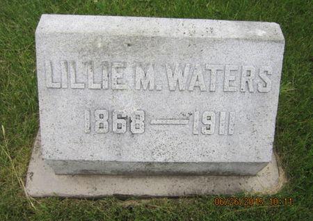 WATERS, LILLIE M - Dallas County, Iowa | LILLIE M WATERS 
