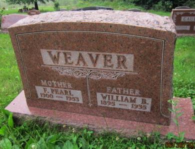 WEAVER, F PEARL - Dallas County, Iowa | F PEARL WEAVER 