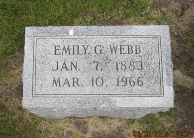 WEBB, EMILY G - Dallas County, Iowa | EMILY G WEBB 