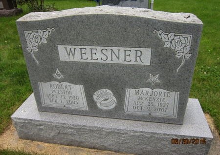 MCKENZIE WEESNER, MARJORIE - Dallas County, Iowa | MARJORIE MCKENZIE WEESNER 