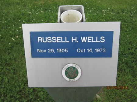 WELLS, RUSSELL H - Dallas County, Iowa | RUSSELL H WELLS 