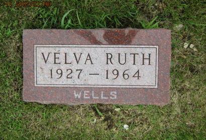 WELLS, VELVA RUTH - Dallas County, Iowa | VELVA RUTH WELLS 
