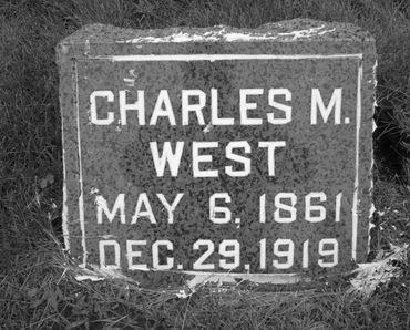WEST, CHARLES M - Dallas County, Iowa | CHARLES M WEST 