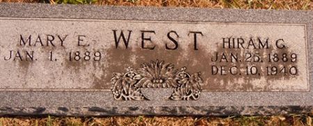 WEST, MARY E. - Dallas County, Iowa | MARY E. WEST 