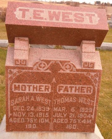 WEST, THOMAS - Dallas County, Iowa | THOMAS WEST 