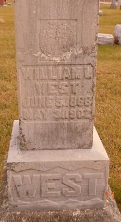 WEST, WILLIAM I. - Dallas County, Iowa | WILLIAM I. WEST 