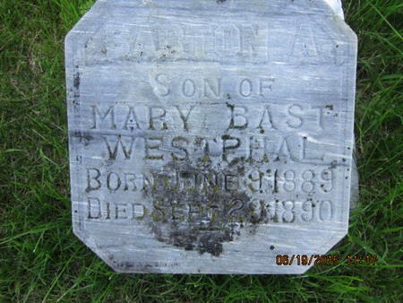 WESTPHAL, BARTON A - Dallas County, Iowa | BARTON A WESTPHAL 