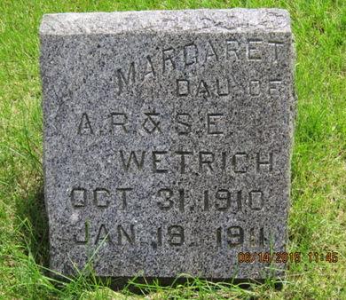 WETRICH, MARGARET - Dallas County, Iowa | MARGARET WETRICH 