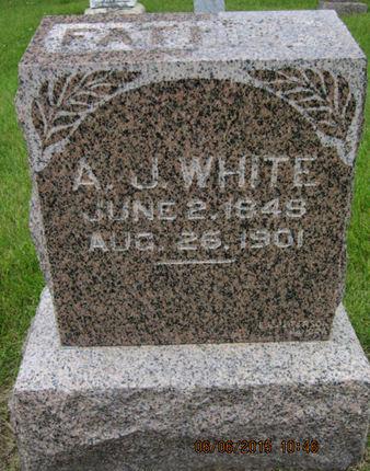 WHITE, A J - Dallas County, Iowa | A J WHITE 