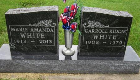 WHITE, CARROLL - Dallas County, Iowa | CARROLL WHITE 