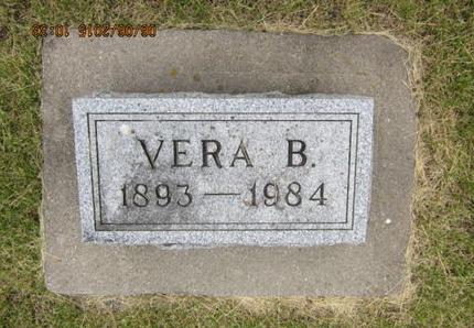 WHITE, VERA B - Dallas County, Iowa | VERA B WHITE 