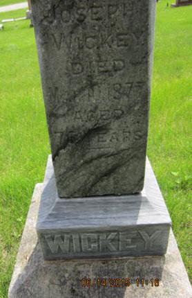 WICKEY, JOSEPH - Dallas County, Iowa | JOSEPH WICKEY 