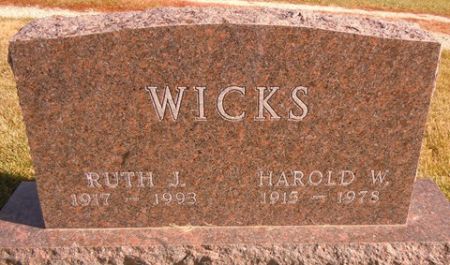 WICKS, HAROLD W. - Dallas County, Iowa | HAROLD W. WICKS 