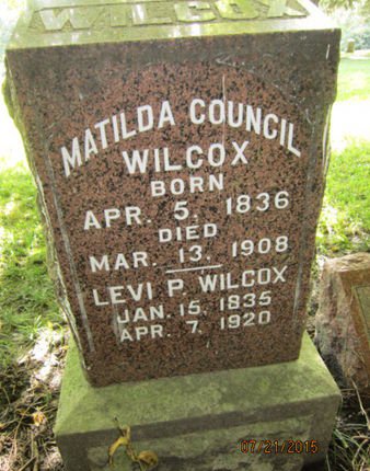 WILCOX, MATILDA - Dallas County, Iowa | MATILDA WILCOX 