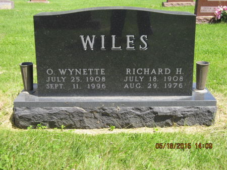 WILES, RICHARD H - Dallas County, Iowa | RICHARD H WILES 