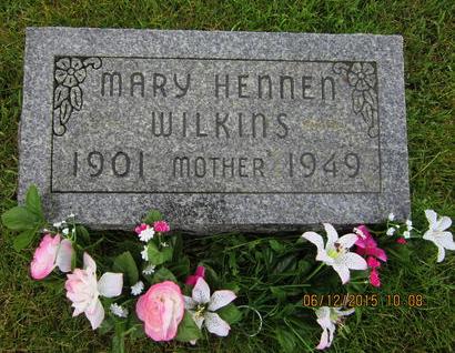 WILKINS, MARY - Dallas County, Iowa | MARY WILKINS 