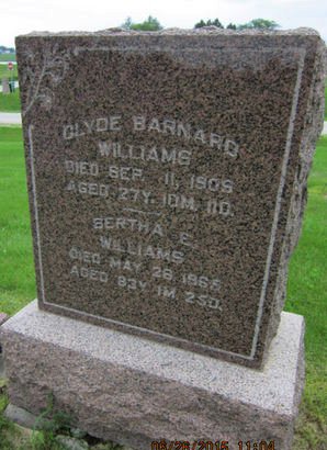 WILLIAMS, BERTHA E - Dallas County, Iowa | BERTHA E WILLIAMS 