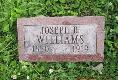WILLIAMS, JOSEPH B - Dallas County, Iowa | JOSEPH B WILLIAMS 