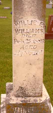 WILLIAMS, WILLIE E - Dallas County, Iowa | WILLIE E WILLIAMS 