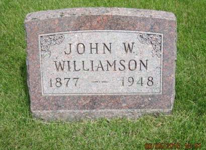 WILLIAMSON, JOHN W - Dallas County, Iowa | JOHN W WILLIAMSON 