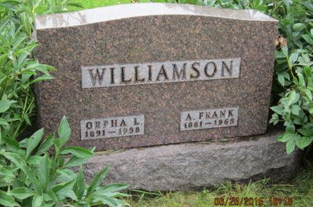 WILLIAMSON, ORPHA L - Dallas County, Iowa | ORPHA L WILLIAMSON 