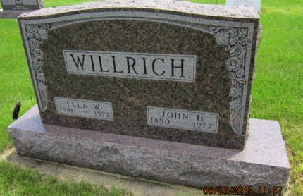 WILLRICH, JOHN H - Dallas County, Iowa | JOHN H WILLRICH 
