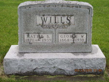WILLS, MATTIE S - Dallas County, Iowa | MATTIE S WILLS 