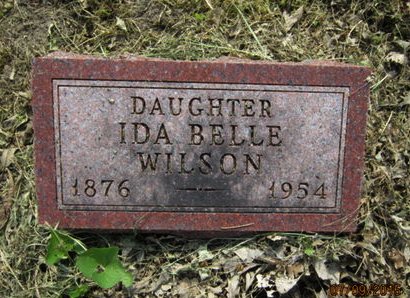 WILSON, IDA BELLE - Dallas County, Iowa | IDA BELLE WILSON 