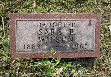 WILSON, SARA B - Dallas County, Iowa | SARA B WILSON 