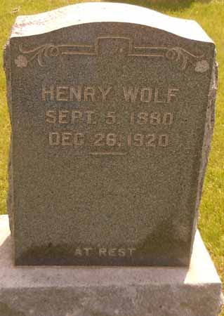 WOLF, HENRY - Dallas County, Iowa | HENRY WOLF 