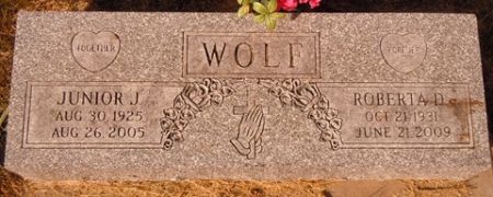 WOLF, JUNIOR J. - Dallas County, Iowa | JUNIOR J. WOLF 