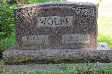 WOLFE, CLARENCE A - Dallas County, Iowa | CLARENCE A WOLFE 