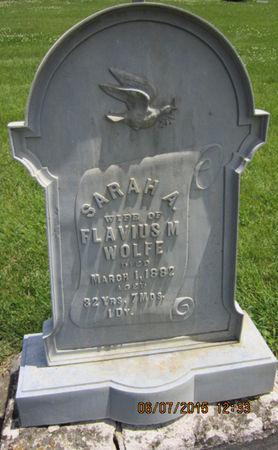 WOLFE, SARAH A - Dallas County, Iowa | SARAH A WOLFE 