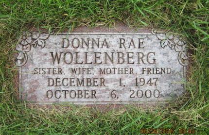 WOLLENBERG, DONNA RAE - Dallas County, Iowa | DONNA RAE WOLLENBERG 