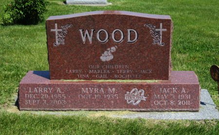 WOOD, JACK A - Dallas County, Iowa | JACK A WOOD 
