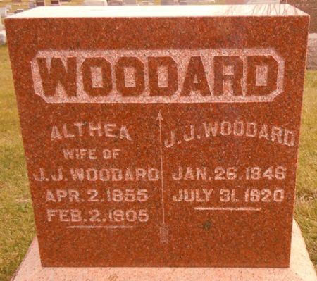 WOODARD, ALTHEA - Dallas County, Iowa | ALTHEA WOODARD 