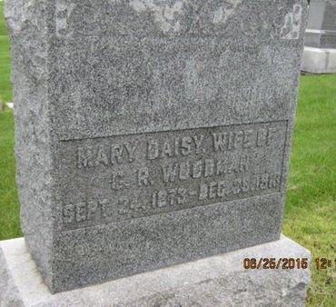 WOODMAN, MARY DAISY - Dallas County, Iowa | MARY DAISY WOODMAN 