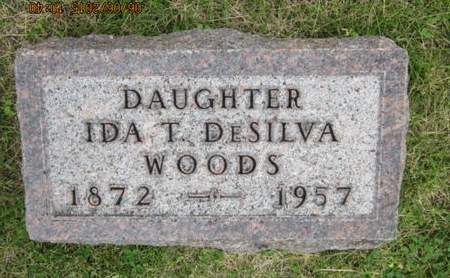 WOODS, IDA T - Dallas County, Iowa | IDA T WOODS 