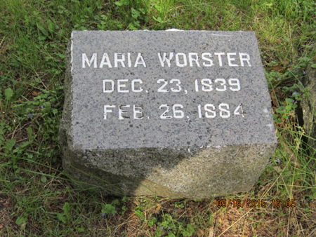 WORSTER, MARIA - Dallas County, Iowa | MARIA WORSTER 