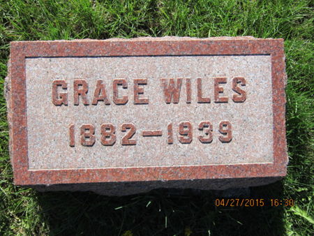 WILES WRIGHT, GRACE - Dallas County, Iowa | GRACE WILES WRIGHT 