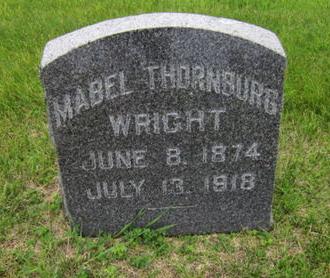 THORNBURG WRIGHT, MABEL - Dallas County, Iowa | MABEL THORNBURG WRIGHT 