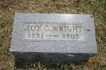 WRIGHT, ROY G - Dallas County, Iowa | ROY G WRIGHT 