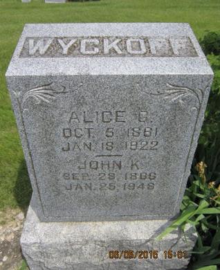 WYCKOFF, JOHN K - Dallas County, Iowa | JOHN K WYCKOFF 